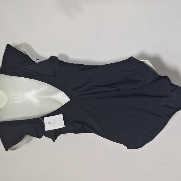 B2PRITY Black One Piece Ruffle Sleeve Swimsuit - Picture 9 of 12